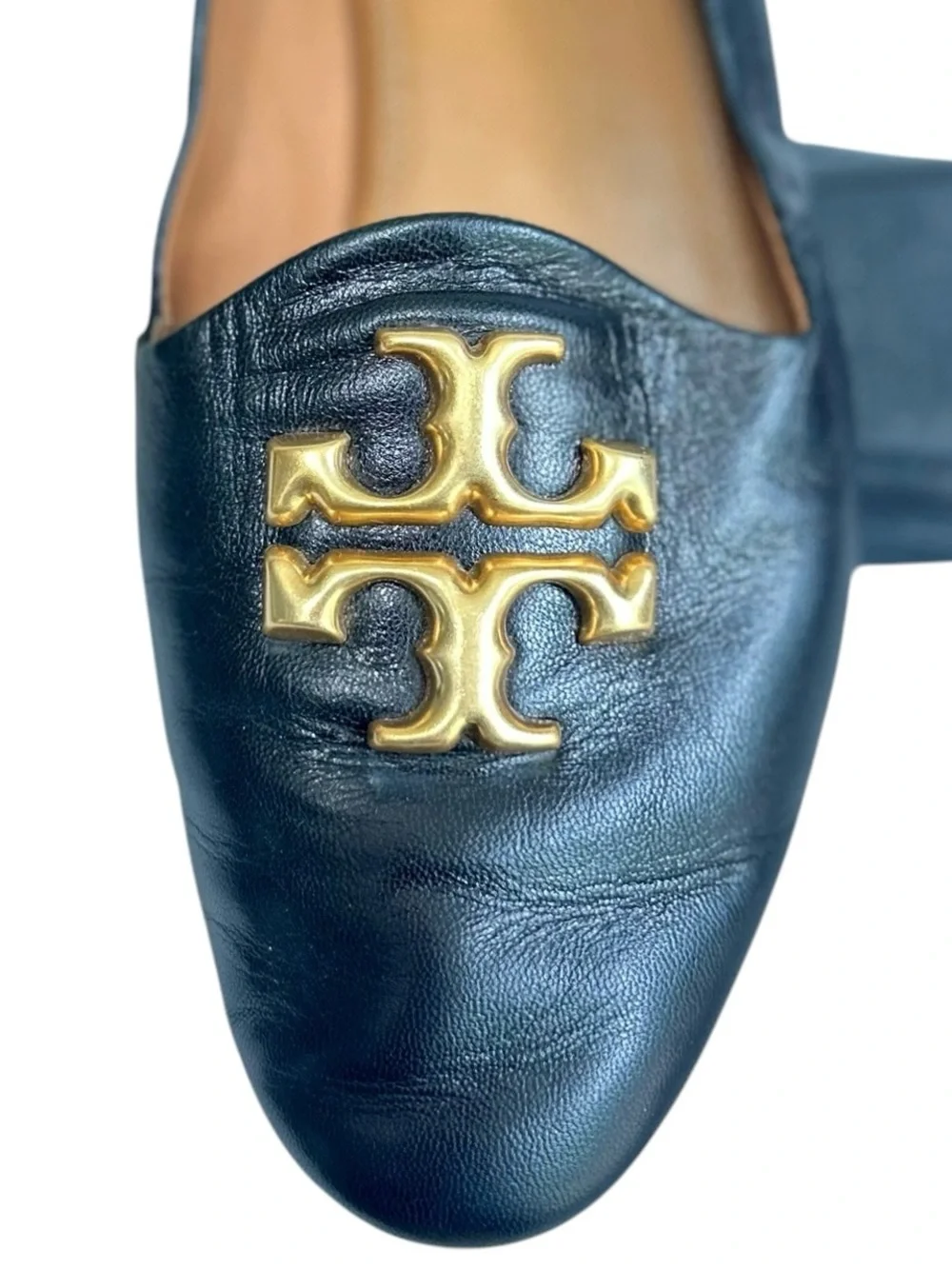 Tory Burch Eleanor Loafers Women’s Sz 9M Perfect Black Luxury Designer Flats